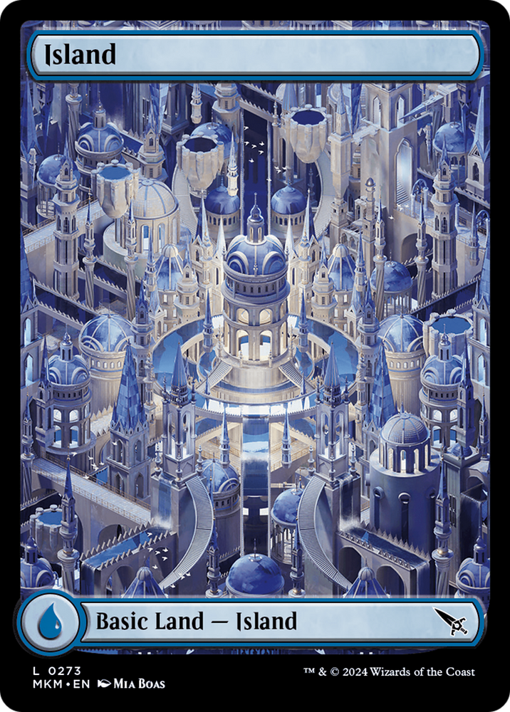 Island (0273) [Murders at Karlov Manor] Magic: The Gathering