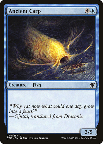 Ancient Carp [Dragons of Tarkir] Magic: The Gathering