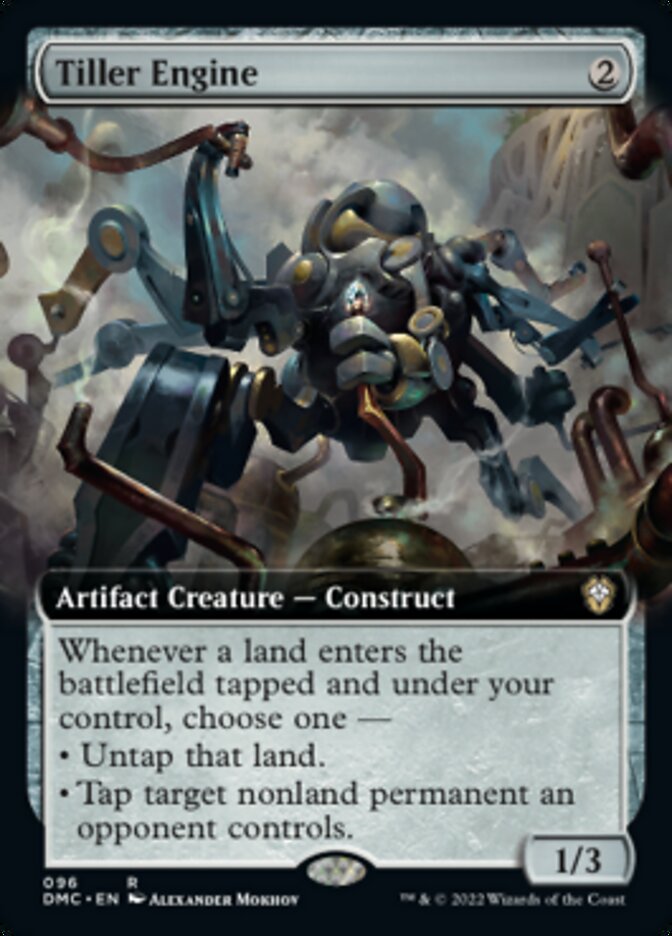 Tiller Engine (Extended Art) [Dominaria United Commander] Magic: The Gathering