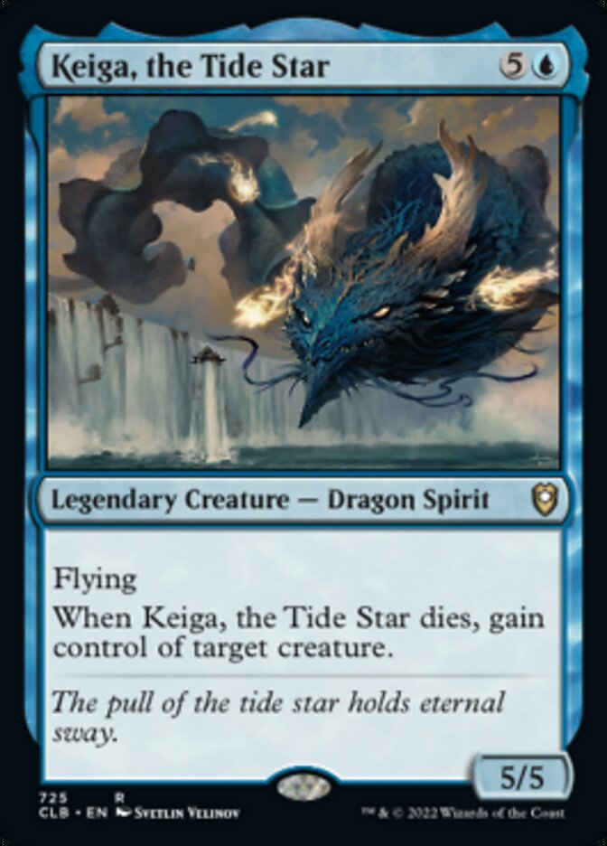 Keiga, the Tide Star [Commander Legends: Battle for Baldur's Gate] Magic: The Gathering