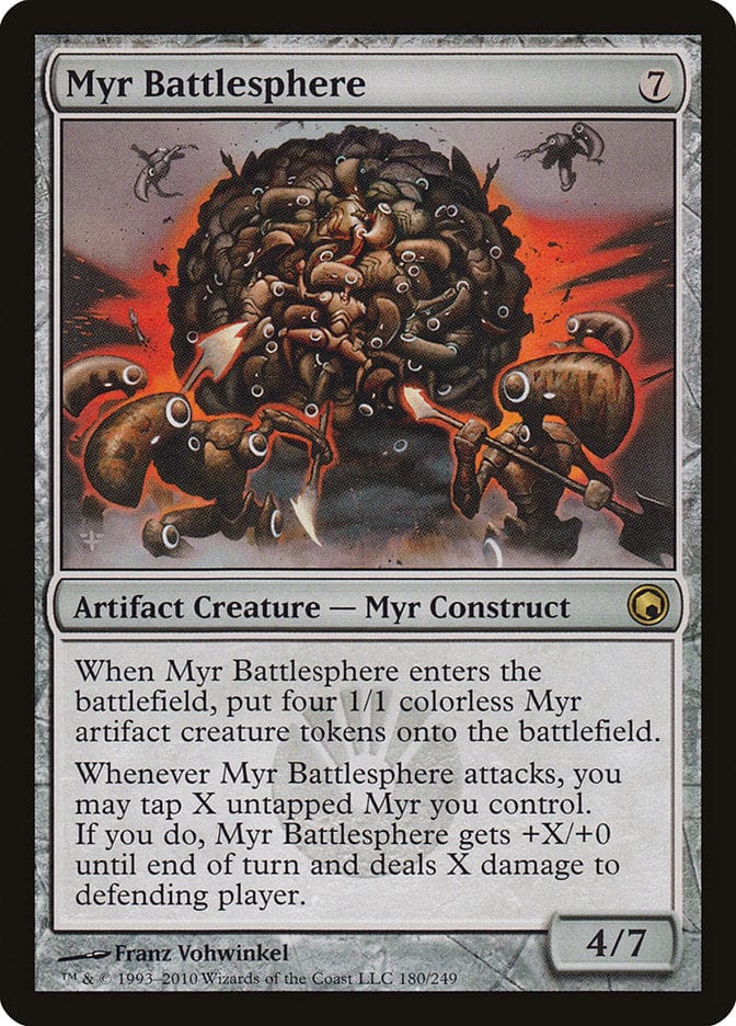 Myr Battlesphere [Scars of Mirrodin] Magic: The Gathering