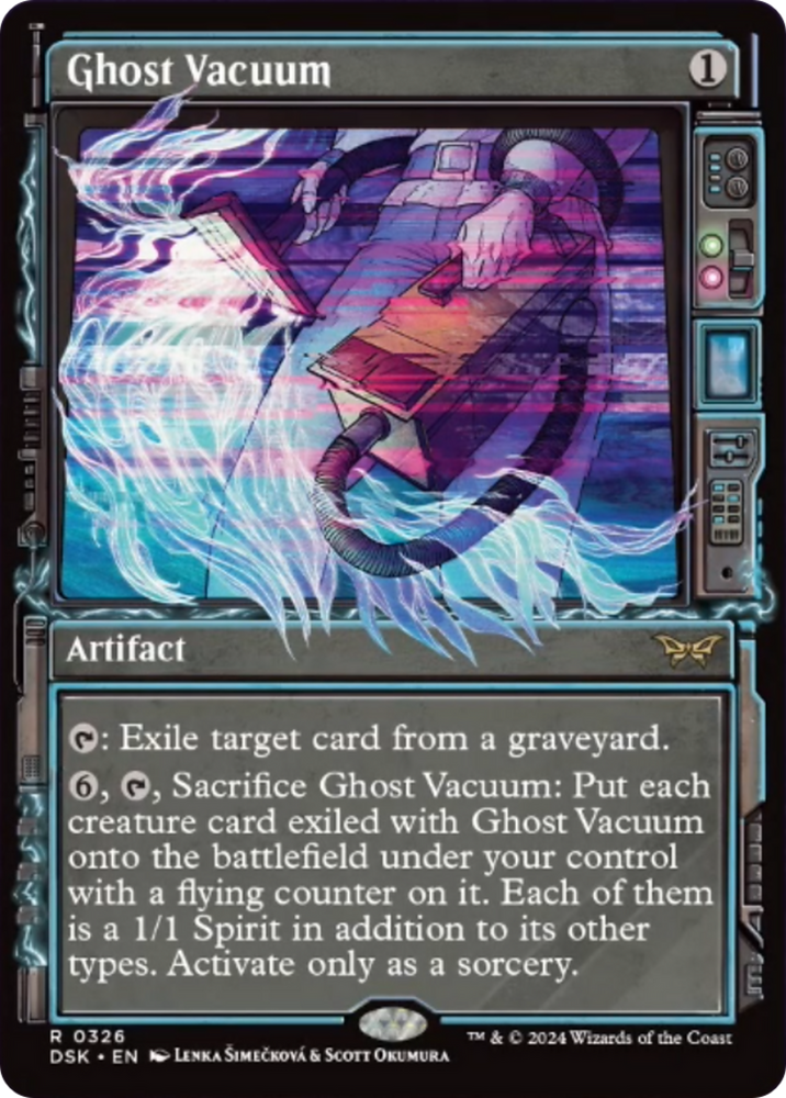 Ghost Vacuum (Showcase) [Duskmourn: House of Horror] Magic: The Gathering