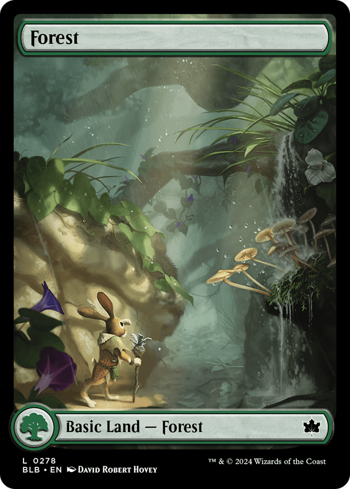 Forest (0278) [Bloomburrow] Magic: The Gathering