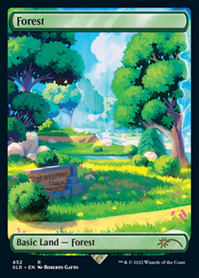 Forest (452) [Secret Lair Drop Series] Magic: The Gathering