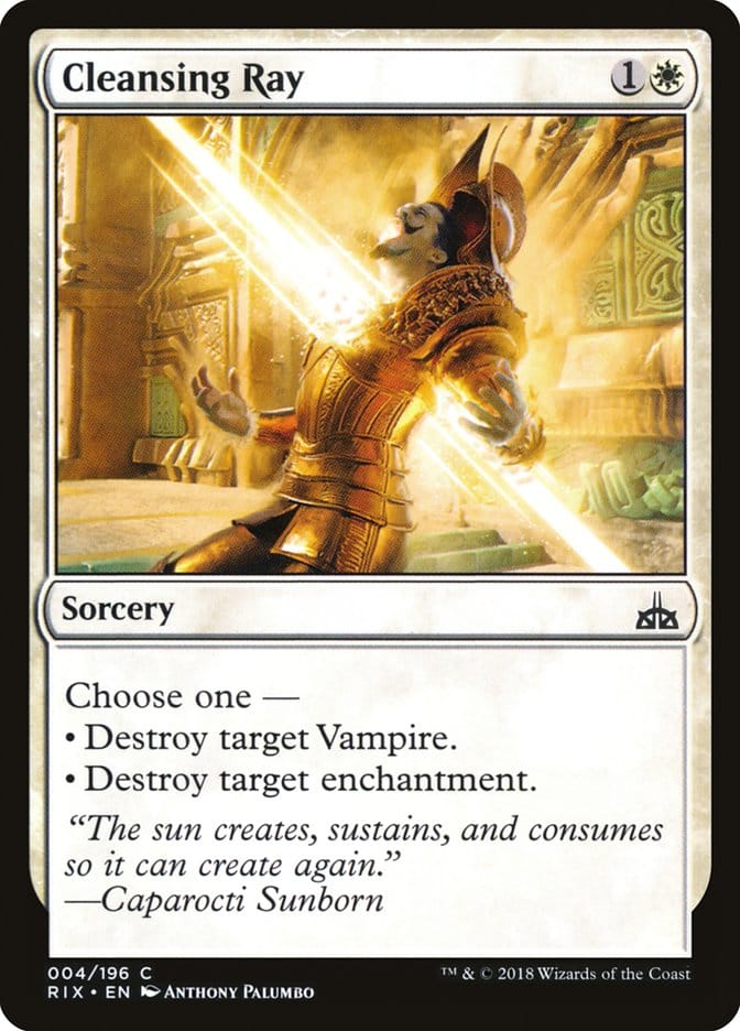 Cleansing Ray [Rivals of Ixalan] Magic: The Gathering