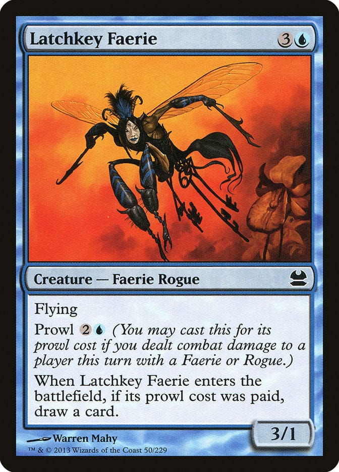Latchkey Faerie [Modern Masters] Magic: The Gathering