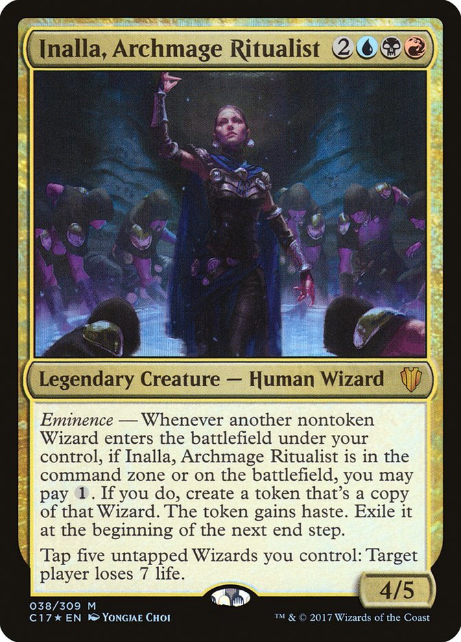 Inalla, Archmage Ritualist [Commander 2017] Magic: The Gathering