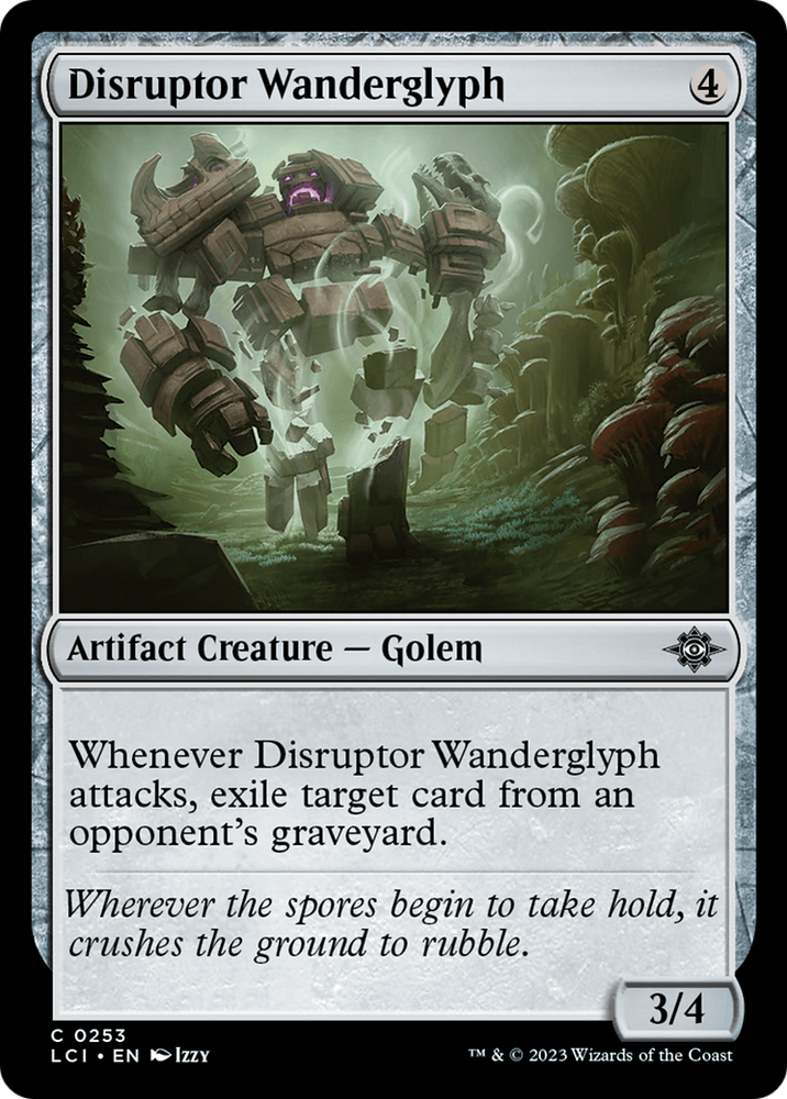 Disruptor Wanderglyph [The Lost Caverns of Ixalan] Magic: The Gathering