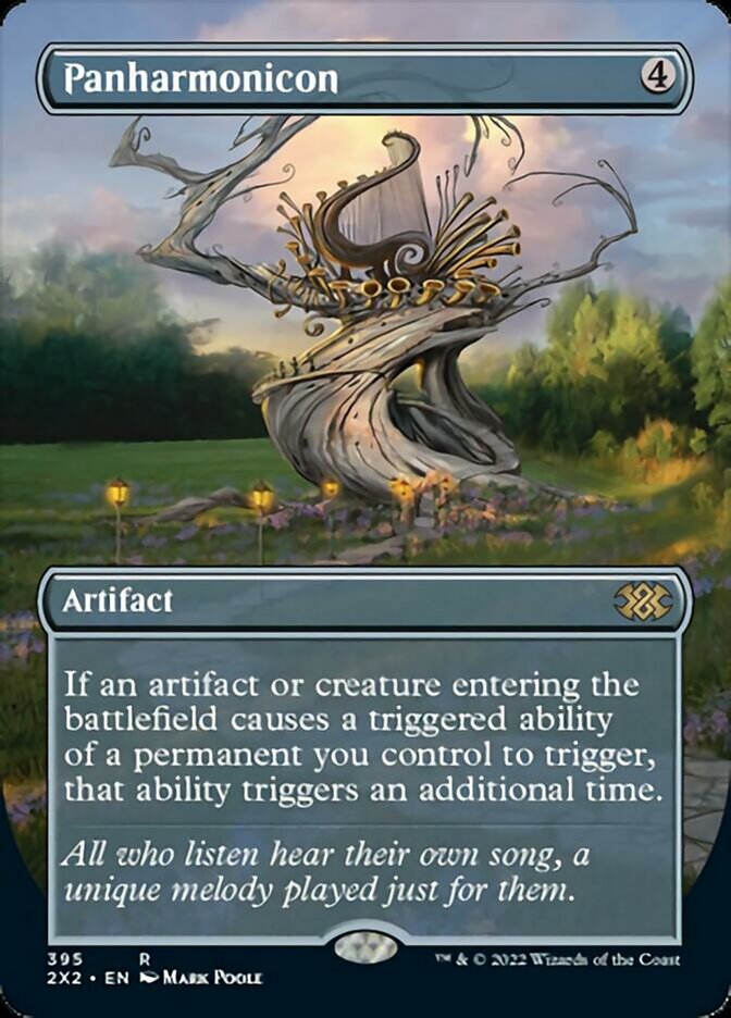 Panharmonicon (Borderless Alternate Art) [Double Masters 2022] Magic: The Gathering