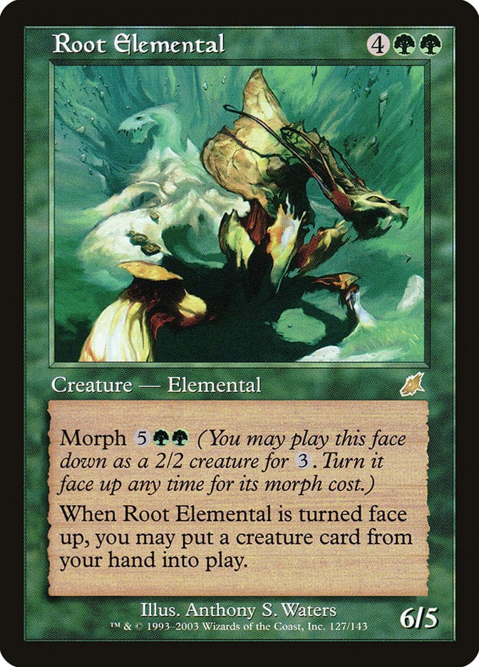Root Elemental [Scourge] Magic: The Gathering