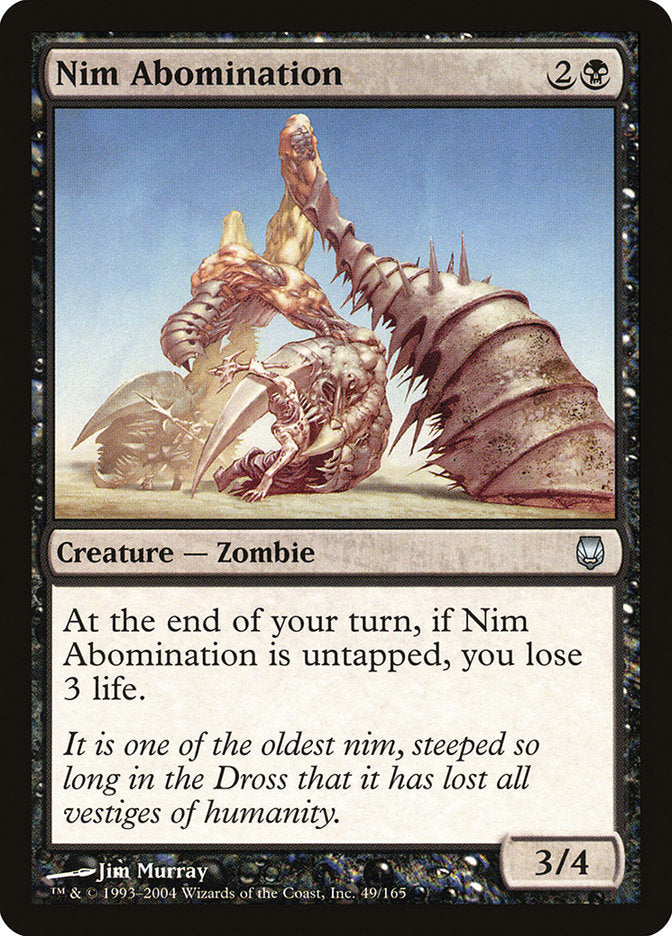 Nim Abomination [Darksteel] Magic: The Gathering