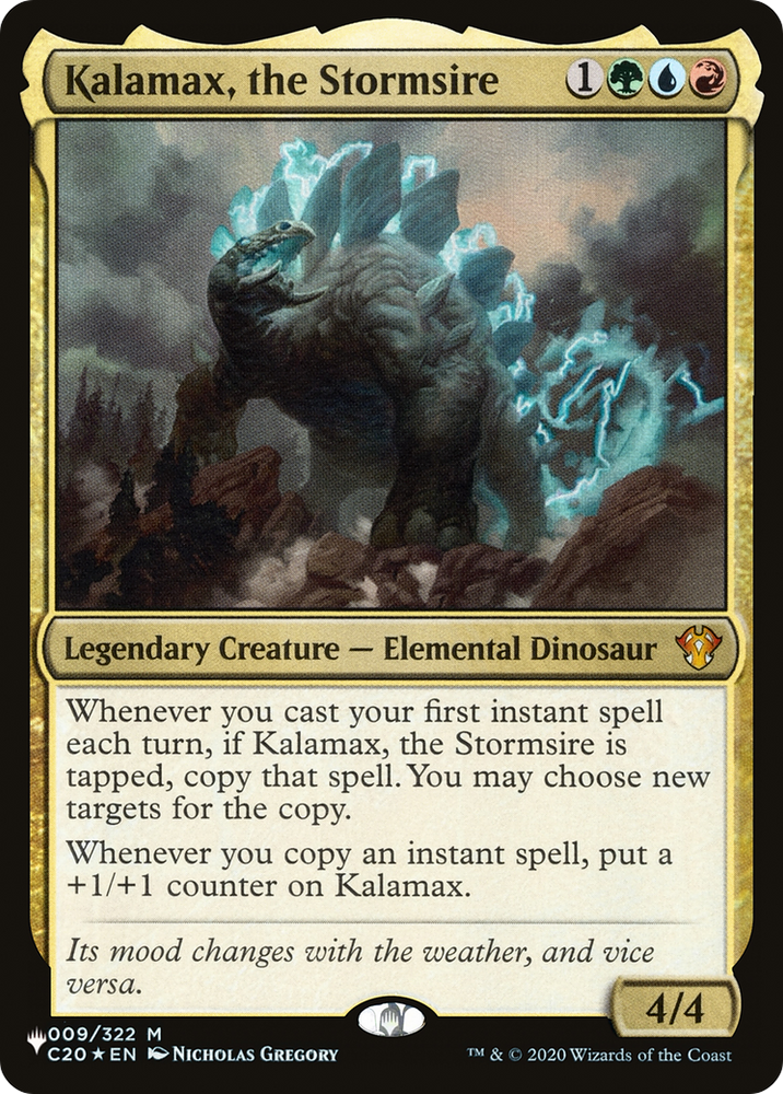 Kalamax, the Stormsire [The List] Magic: The Gathering