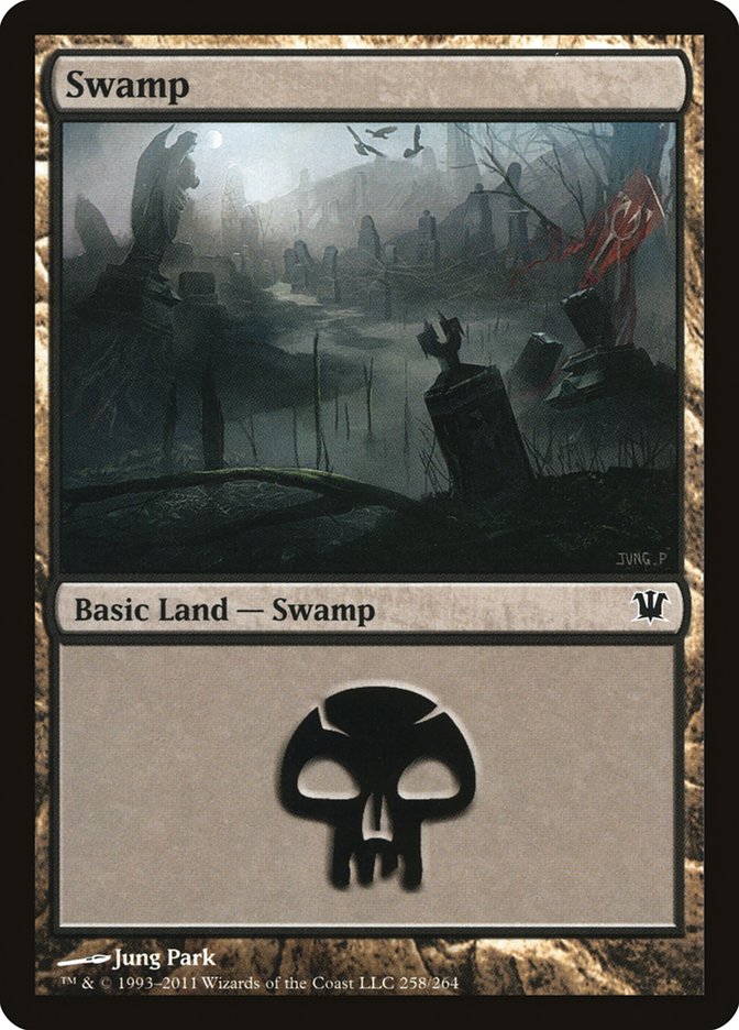 Swamp (258) [Innistrad] Magic: The Gathering