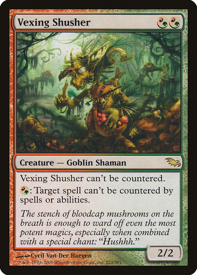 Vexing Shusher [Shadowmoor] Magic: The Gathering
