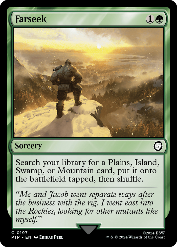 Farseek [Fallout] Magic: The Gathering