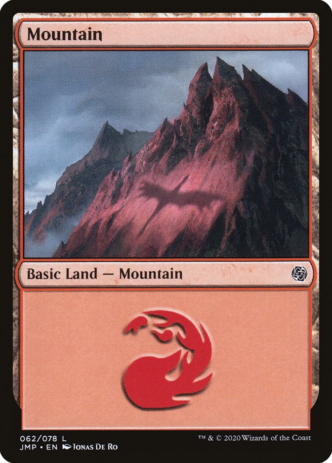 Mountain (62) [Jumpstart] Magic: The Gathering