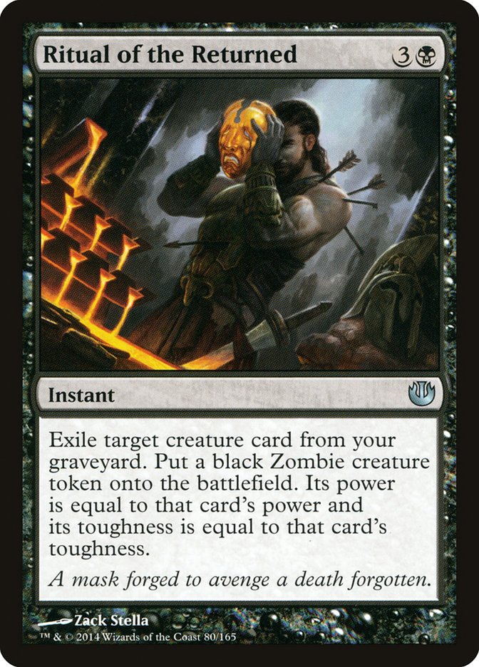 Ritual of the Returned [Journey into Nyx] Magic: The Gathering