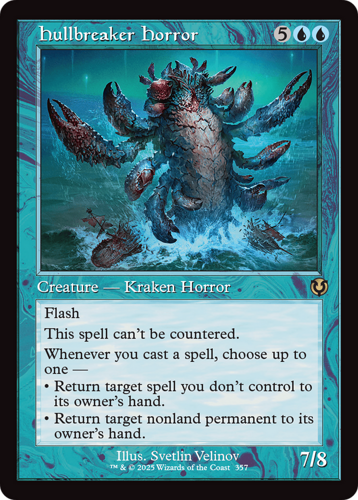 Hullbreaker Horror (Retro Frame) [Innistrad Remastered] Magic: The Gathering