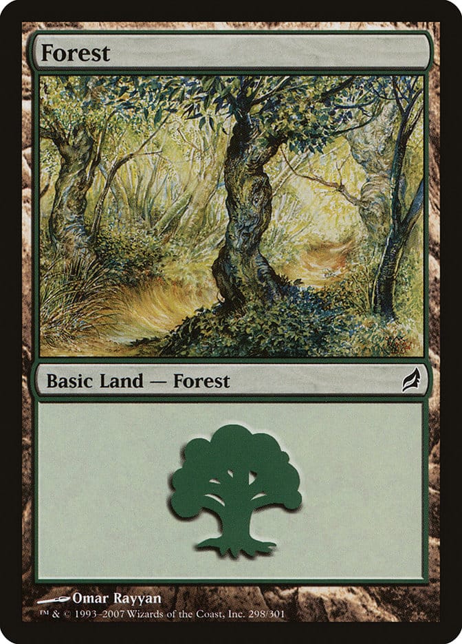 Forest (298) [Lorwyn] Magic: The Gathering