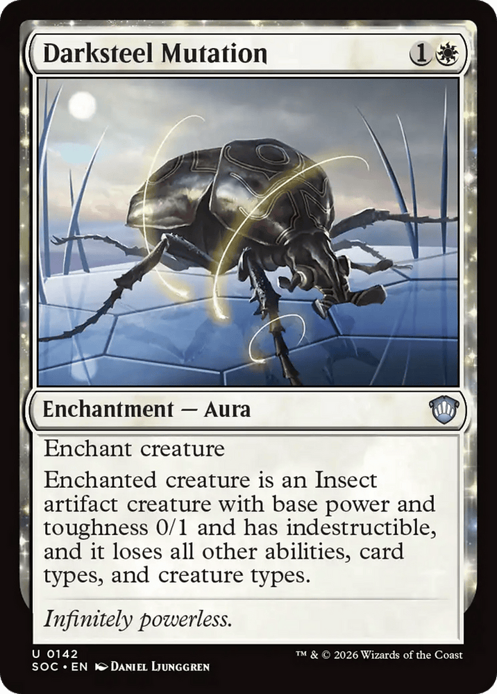 Darksteel Mutation [Secrets of Strixhaven Commander]