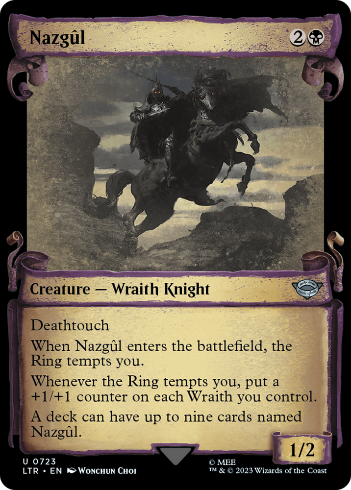 Nazgul (0723) [The Lord of the Rings: Tales of Middle-Earth Showcase Scrolls] Magic: The Gathering
