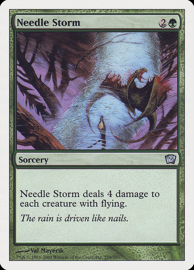 Needle Storm [Ninth Edition] Magic: The Gathering