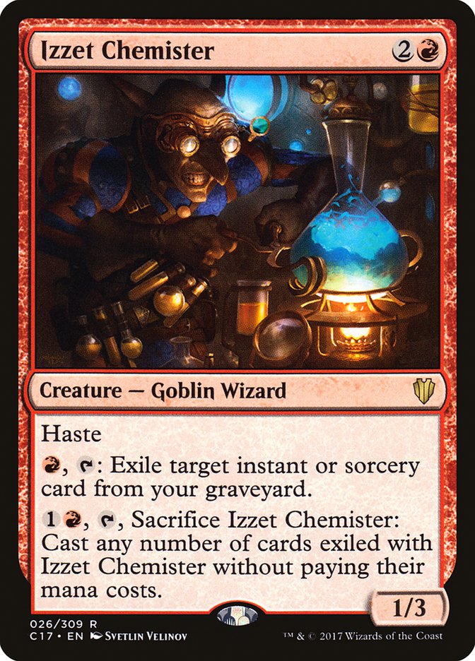 Izzet Chemister [Commander 2017] Magic: The Gathering
