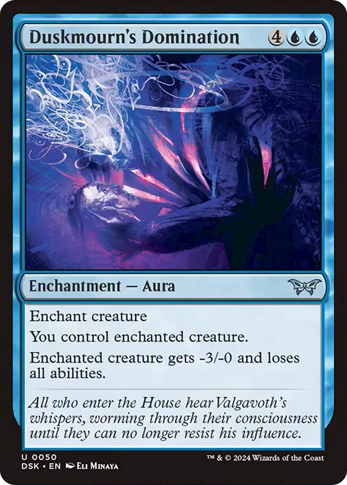 Duskmourn's Domination [Duskmourn: House of Horror] Magic: The Gathering