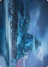 Port of Karfell Art Card [Kaldheim Art Series] Magic: The Gathering