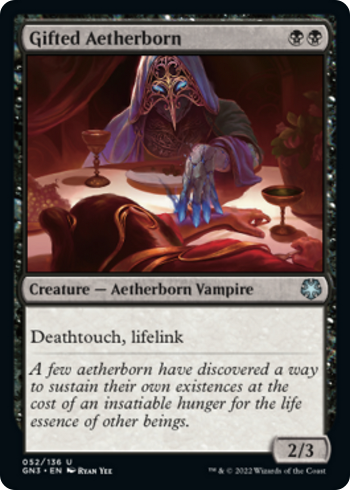 Gifted Aetherborn [Game Night: Free-for-All] Magic: The Gathering
