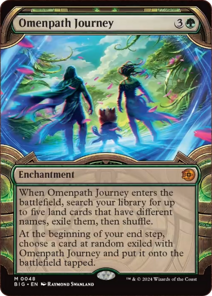 Omenpath Journey (Showcase) [Outlaws of Thunder Junction: The Big Score] Magic: The Gathering
