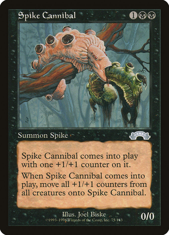 Spike Cannibal [Exodus] Magic: The Gathering