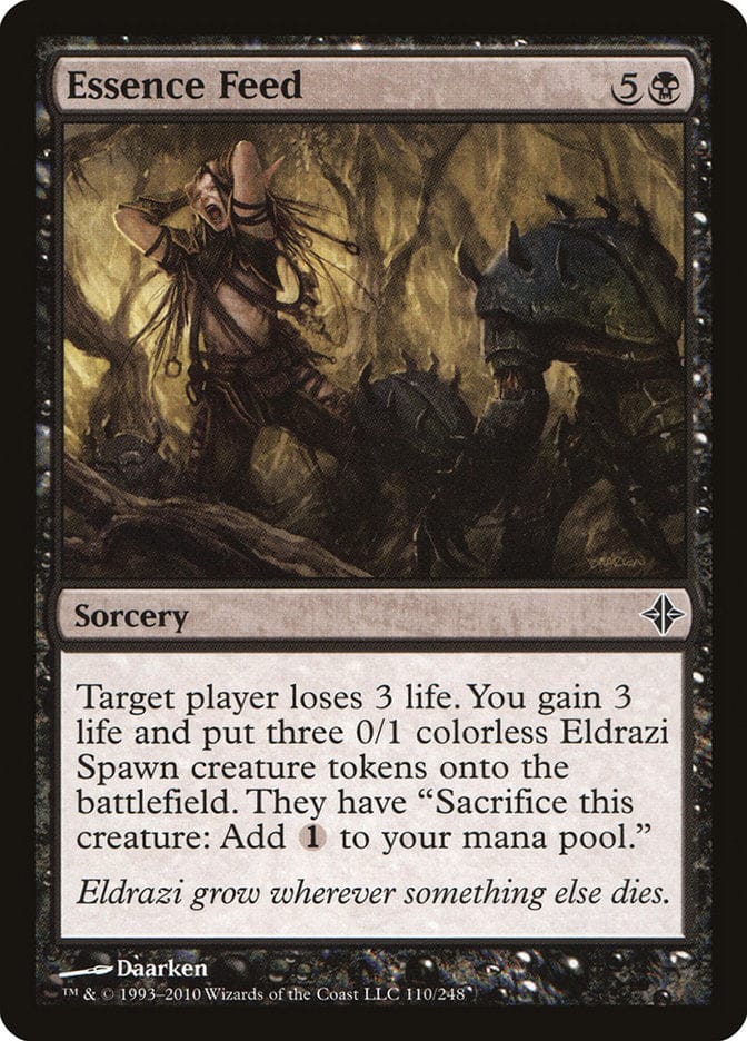 Essence Feed [Rise of the Eldrazi] Magic: The Gathering