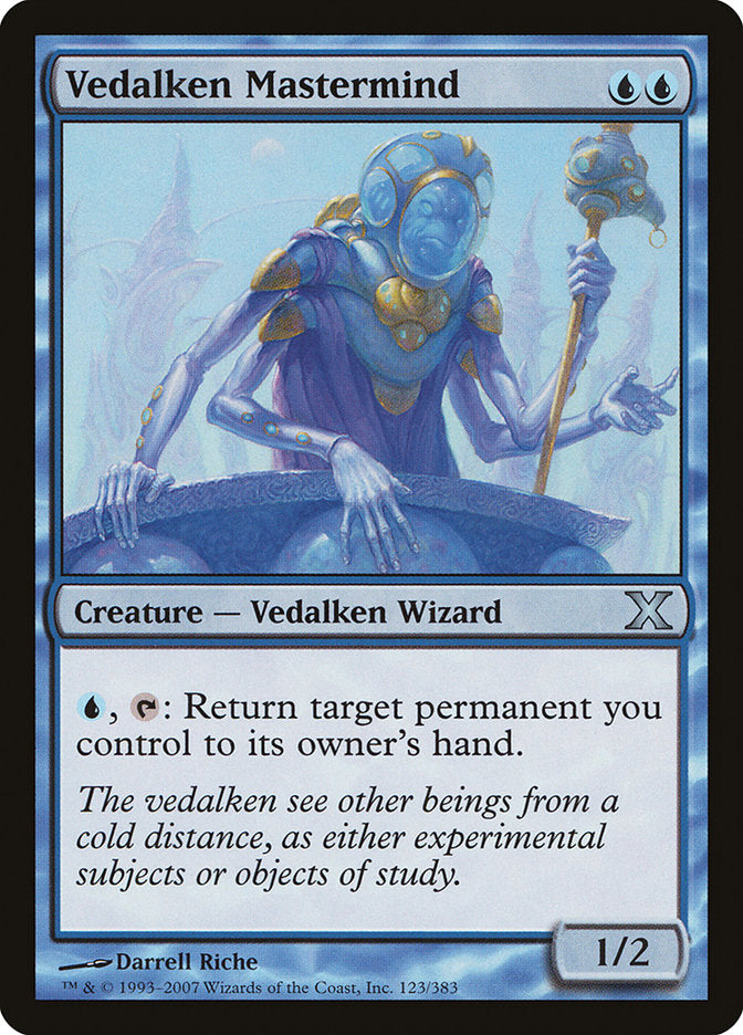 Vedalken Mastermind [Tenth Edition] Magic: The Gathering