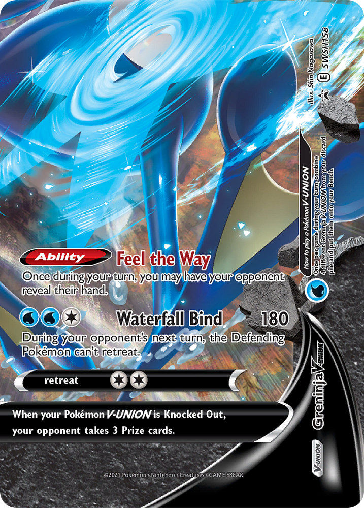 Greninja V-Union (SWSH158) [Sword & Shield: Black Star Promos] Pokémon