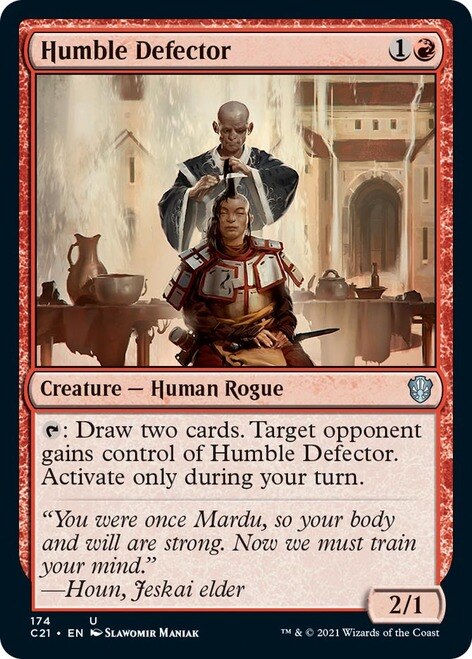 Humble Defector [Commander 2021] Magic: The Gathering