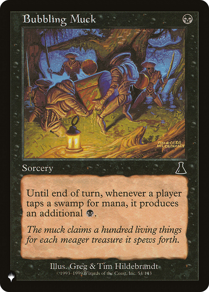 Bubbling Muck [The List] Magic: The Gathering