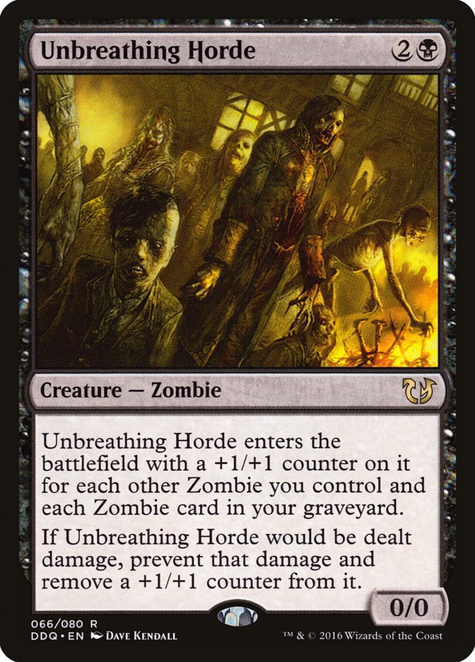 Unbreathing Horde [Duel Decks: Blessed vs. Cursed] Magic: The Gathering