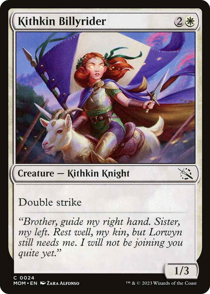 Kithkin Billyrider [March of the Machine] Magic: The Gathering