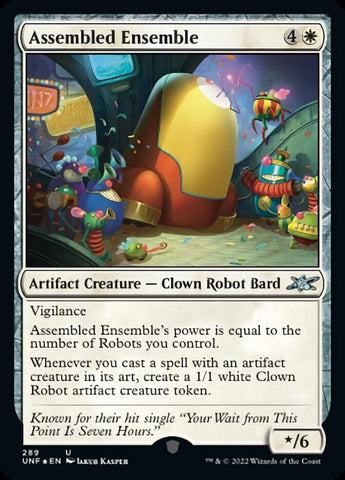 Assembled Ensemble (Galaxy Foil) [Unfinity] Magic: The Gathering