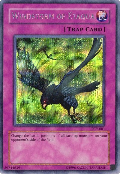Windstorm of Etaqua [PCY-001] Prismatic Secret Rare Yu-Gi-Oh!