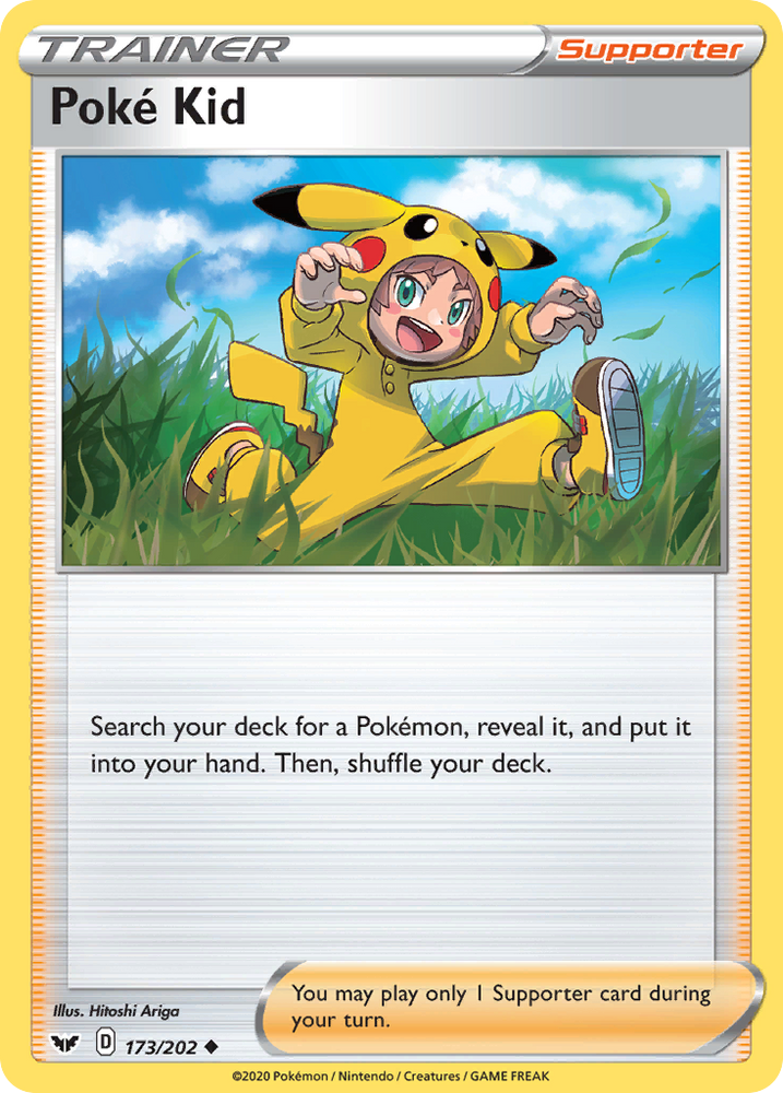 Poke Kid (173/202) [Sword & Shield: Base Set] Pokémon