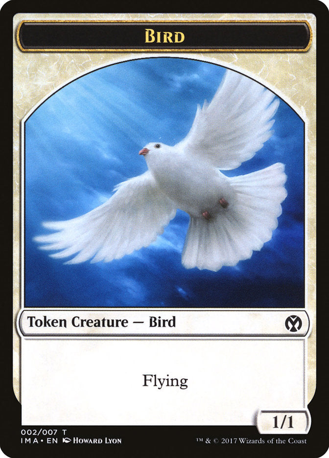 Bird Token [Iconic Masters Tokens] Magic: The Gathering