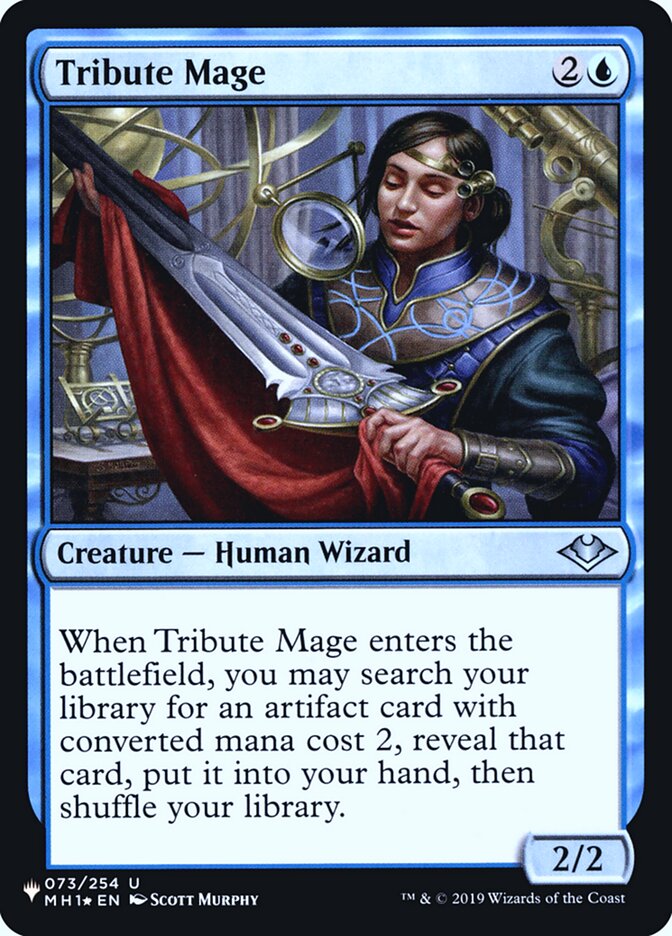 Tribute Mage [Secret Lair: Heads I Win, Tails You Lose] Magic: The Gathering