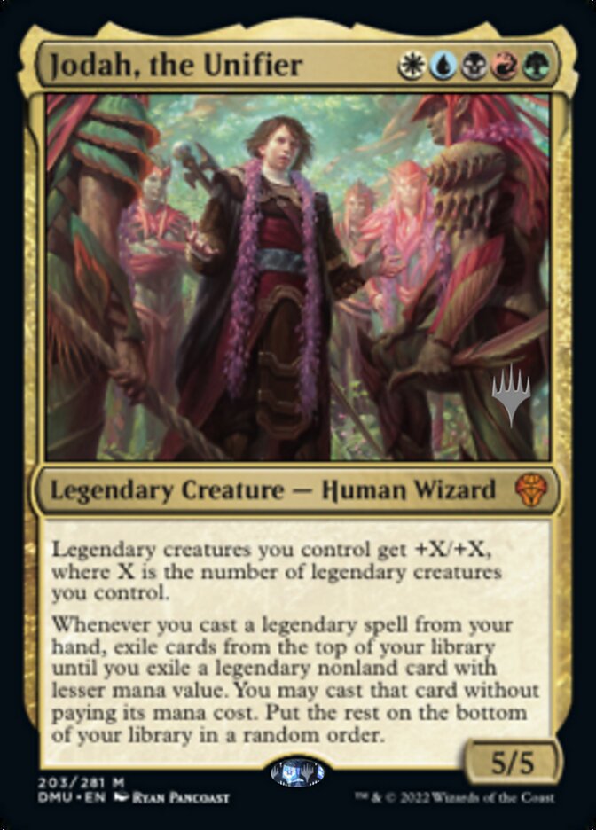 Jodah, the Unifier (Promo Pack) [Dominaria United Promos] Magic: The Gathering