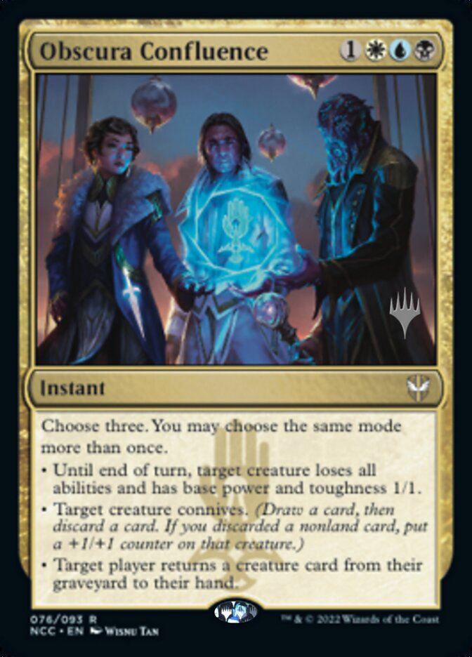 Obscura Confluence (Promo Pack) [Streets of New Capenna Commander Promos] Magic: The Gathering