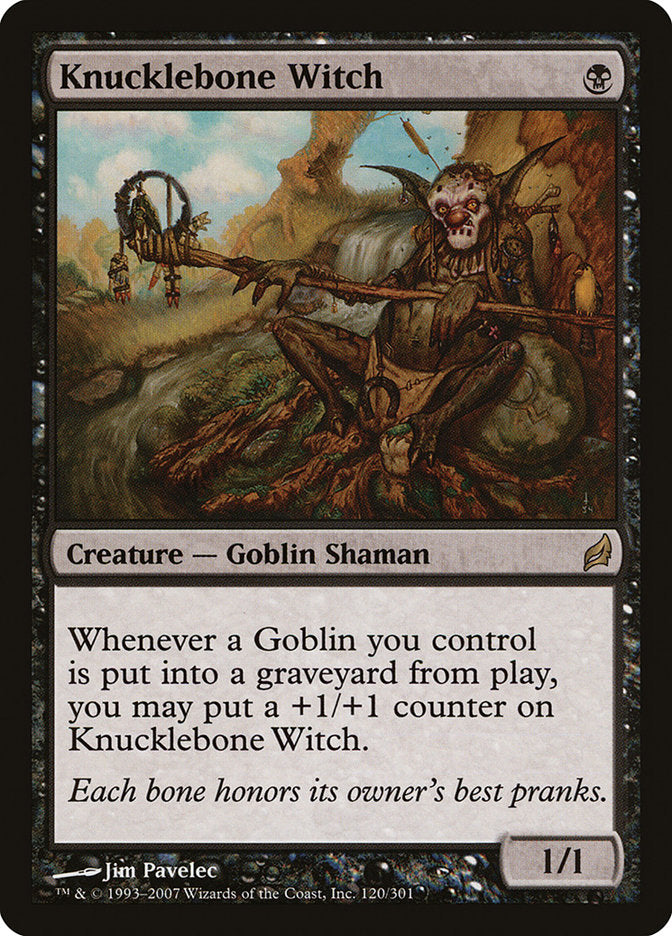 Knucklebone Witch [Lorwyn] Magic: The Gathering