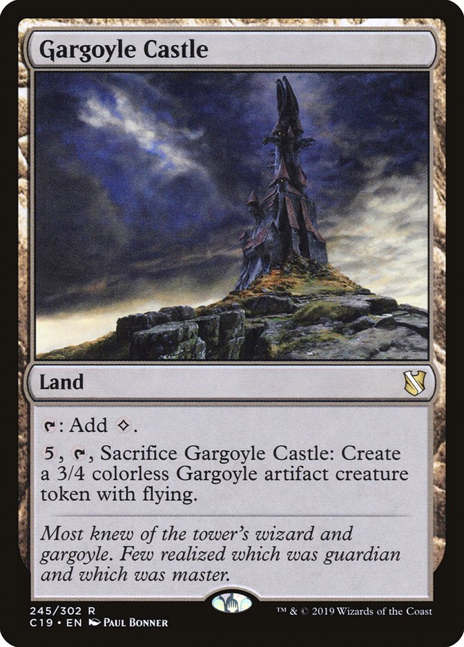 Gargoyle Castle [Commander 2019] Magic: The Gathering