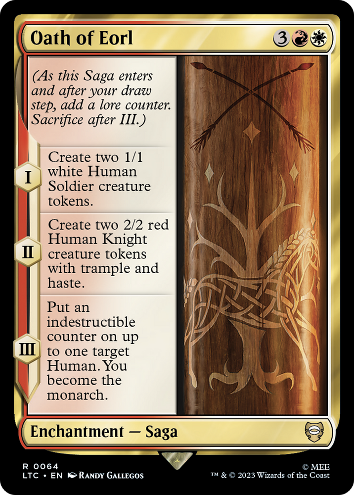 Oath of Eorl [The Lord of the Rings: Tales of Middle-Earth Commander] Magic: The Gathering
