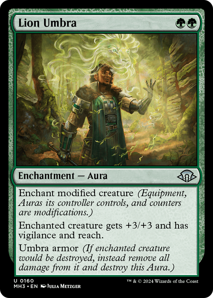 Lion Umbra [Modern Horizons 3] Magic: The Gathering